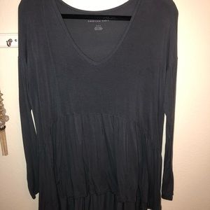 American Eagle Soft and Sexy Gray Shirt